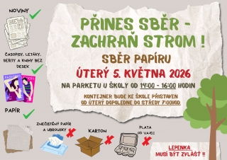 Sběr pap&iacute;ru
